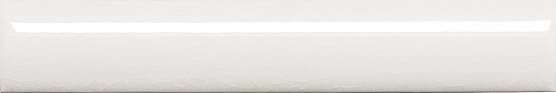 Бордюры Adex ADMO5038 Barra Lisa C/C Blanco, цвет белый, поверхность глянцевая, прямоугольник, 25x150
