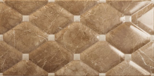 Декоративные элементы Navarti DC Agora Noce, цвет коричневый, поверхность глянцевая, прямоугольник, 250x500