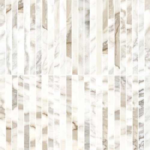 Мозаика Vallelunga Luce Grey Mos Jap Lusso 6001292, цвет серый, поверхность сатинированная, прямоугольник, 300x300