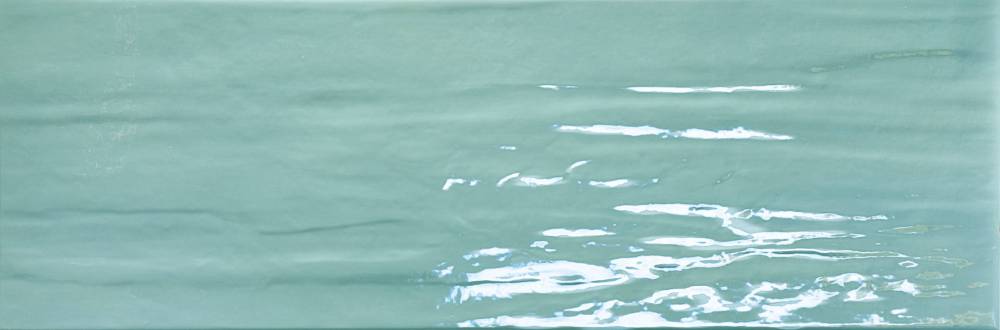 Керамическая плитка Brennero Acqua Marina Lucida Amal, цвет бирюзовый, поверхность глянцевая, прямоугольник, 250x750