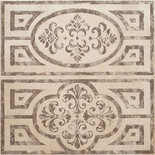 Керамическая плитка Arkadia Ornamenti Bc Gr Mod. C, цвет бежевый, поверхность матовая, квадрат, 300x300