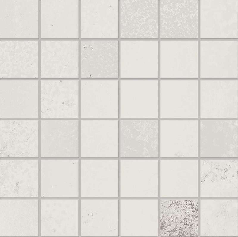 Мозаика Viva Narciso Mosaico Perla Lappato Lucido EGV8, цвет серый, поверхность глянцевая лаппатированная, квадрат, 300x300