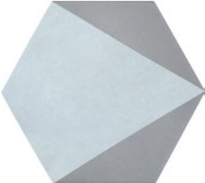 Керамогранит Heralgi Oslo Daga Aqua, цвет голубой, поверхность матовая, прямоугольник, 173x200
