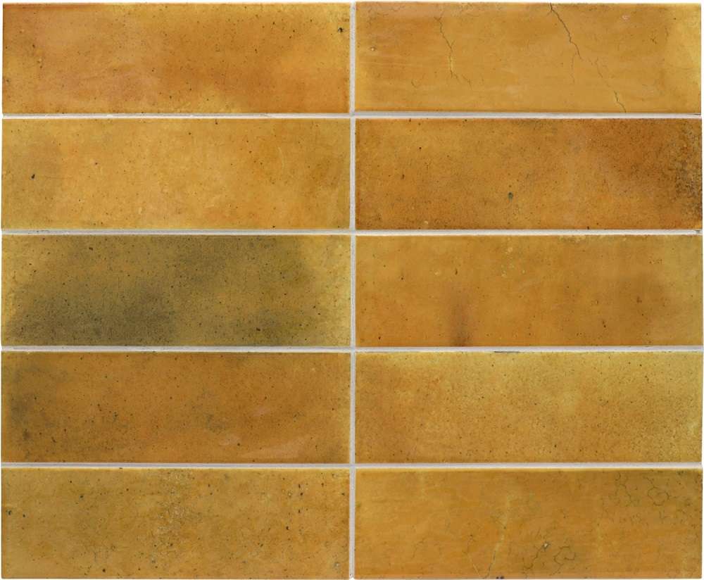 Керамическая плитка Equipe Hanoi Caramel 30035, цвет коричневый, поверхность глянцевая, прямоугольник, 65x200