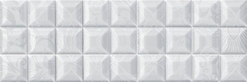 Мозаика Estile Decor Ornamental Blanco B27, цвет белый, поверхность матовая, прямоугольник, 150x450