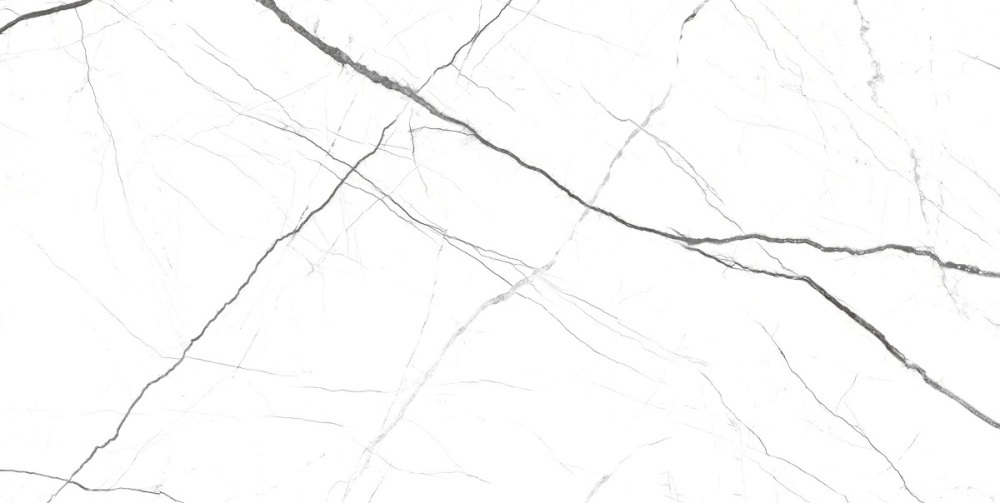 Керамогранит Italica Sensi White Polished, цвет белый, поверхность полированная, прямоугольник, 600x1200