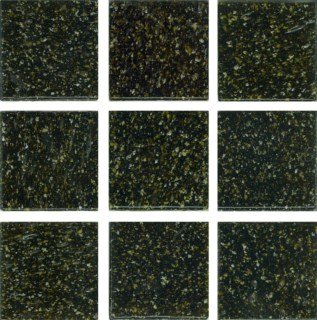 Мозаика Irida Gamma И20.38(2), цвет чёрный, поверхность глянцевая, квадрат, 327x327