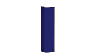 Спецэлементы Rako Pool GSEA5005, цвет синий, поверхность матовая, прямоугольник, 97x24