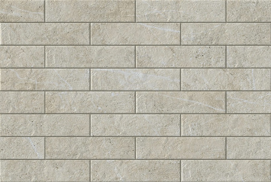 Керамическая плитка Cerrad Cerros Stone Bianco, цвет белый, поверхность матовая, прямоугольник, 74x300