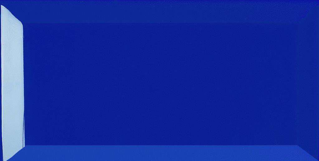 Керамическая плитка Veneto B-10 Azul Cobalto, цвет синий, поверхность глянцевая, кабанчик, 100x200