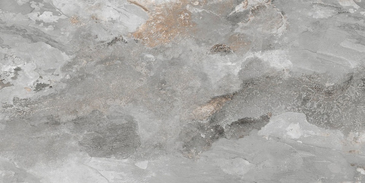 Керамогранит Pamesa Slate Way Ash Rect., цвет серый, поверхность полированная, прямоугольник, 600x1200