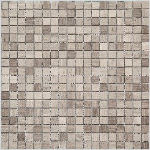 Мозаика Natural Mosaic I-Тilе (1,5X1,5) 4M032-15P, цвет серый, поверхность полированная, квадрат, 298x298