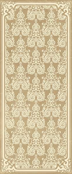 Декоративные элементы Gracia Ceramica Visconti Beige Wall 03, цвет коричневый бежевый, поверхность глянцевая, прямоугольник, 250x600
