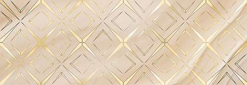Декоративные элементы Керлайф Agat Lux Miele, цвет бежевый, поверхность матовая, прямоугольник, 242x700