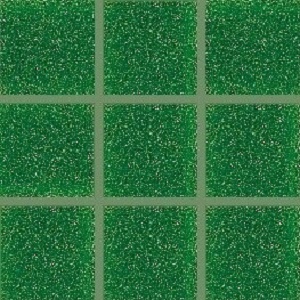 Мозаика Bisazza GM 20.68 (2), цвет зелёный, поверхность матовая, квадрат, 322x322