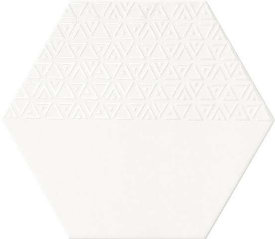Декоративные элементы Realonda Opal Deco White, цвет белый, поверхность матовая, шестиугольник, 285x330