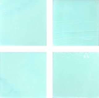 Мозаика Irida Nuance 15.S61(1), цвет бирюзовый, поверхность глянцевая, квадрат, 327x327