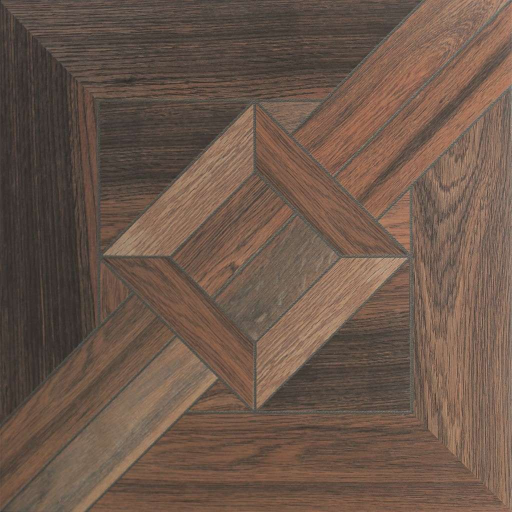 Керамическая плитка Еврокерамика Мадрид 1 MD 0241, цвет коричневый, поверхность матовая, квадрат, 330x330