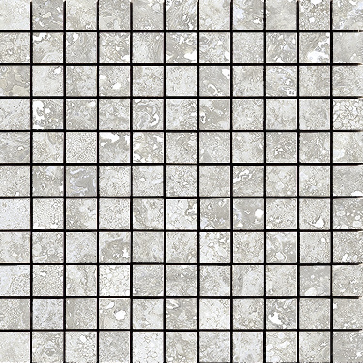 Мозаика La Fabbrica Imperial Mosaico Alabastrino 155331, цвет серый, поверхность матовая, квадрат, 300x300