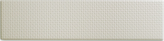 Керамическая плитка Wow Texiture Pattern Mix Dove 127126, цвет белый, поверхность 3d (объёмная), под кирпич, 62x250