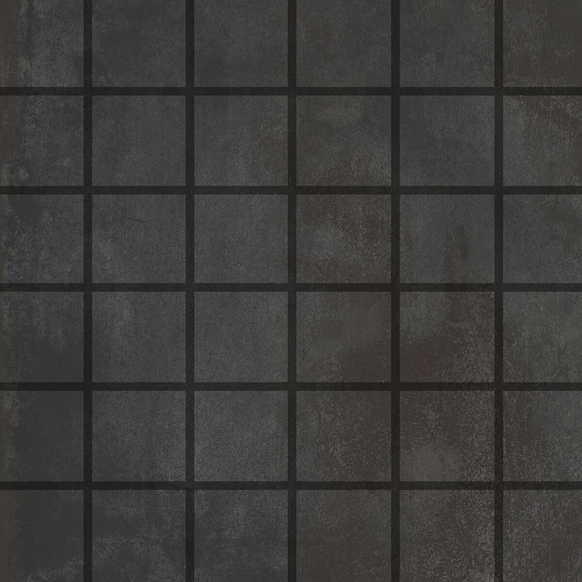 Мозаика Alfalux Crossover Dark Mos. 7279781, цвет чёрный тёмный, поверхность матовая, квадрат, 300x300