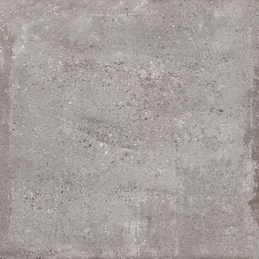 Керамогранит Laparet Cemento Grigio, цвет серый, поверхность матовая, квадрат, 600x600