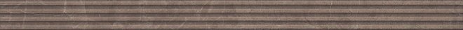 Бордюры Kerama Marazzi Бордюр Орсэ коричневый структура LSA005, цвет коричневый, поверхность матовая, прямоугольник, 34x400