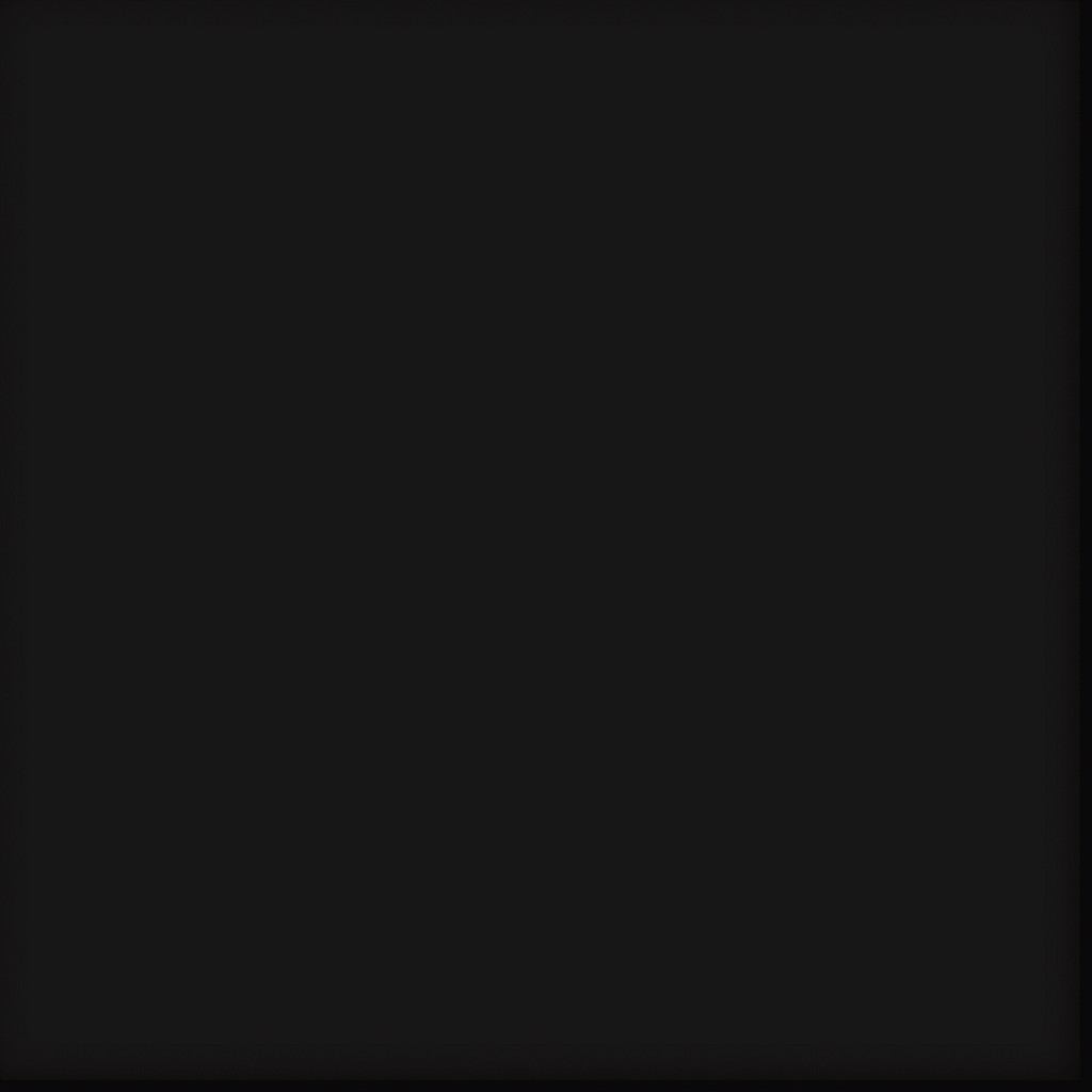 Керамическая плитка Еврокерамика Моноколор 8 MC 0023, цвет чёрный тёмный, поверхность матовая, квадрат, 200x200