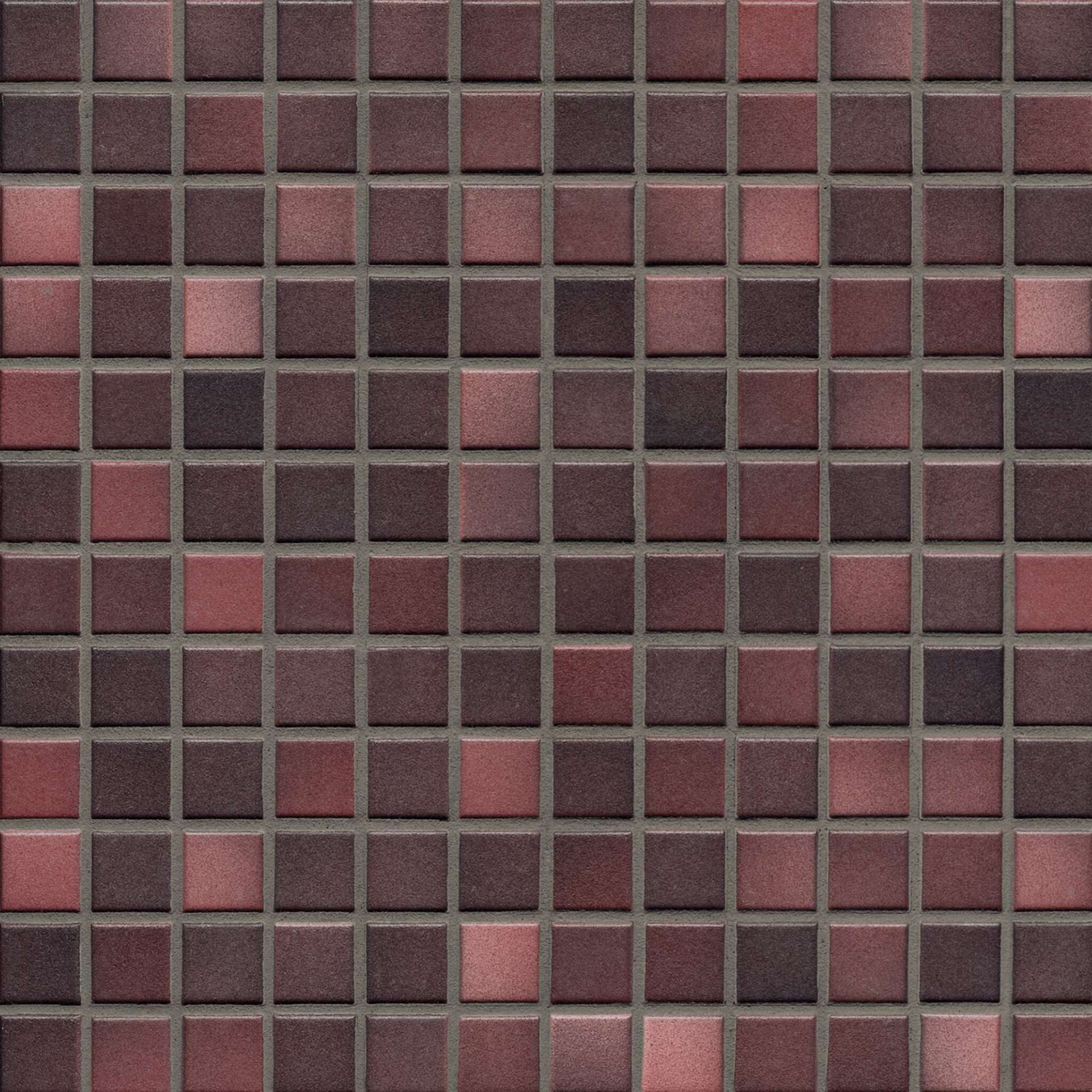 Мозаика Jasba Fresh Mystic Red-Mix 41313H, цвет бордовый, поверхность матовая, квадрат, 316x316