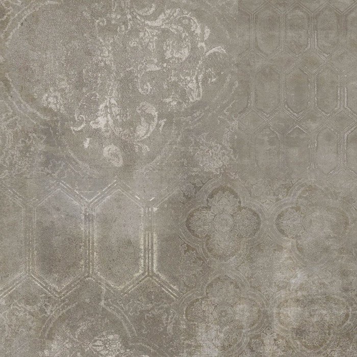 Керамогранит Newker Atelier Bronze Lapp., цвет серый, поверхность лаппатированная, квадрат, 600x600