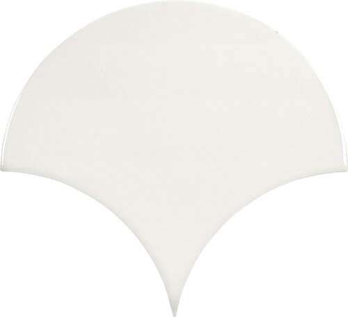 Керамическая плитка Carmen Escamas Dynamic Neutro, цвет белый, поверхность глянцевая, чешуя, 155x170