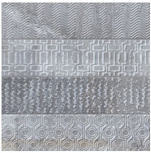 Декоративные элементы Gaya Fores Brickbold Deco Gris, цвет серый, поверхность матовая, квадрат, 331x331