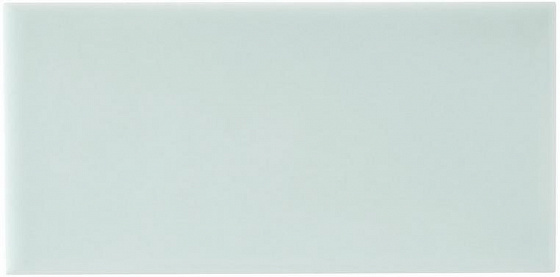 Керамическая плитка Adex ADST1052 Liso Fern, цвет голубой, поверхность глянцевая, прямоугольник, 73x148