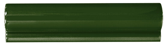 Бордюры APE London Verde Botella, цвет зелёный, поверхность глянцевая, прямоугольник, 50x200