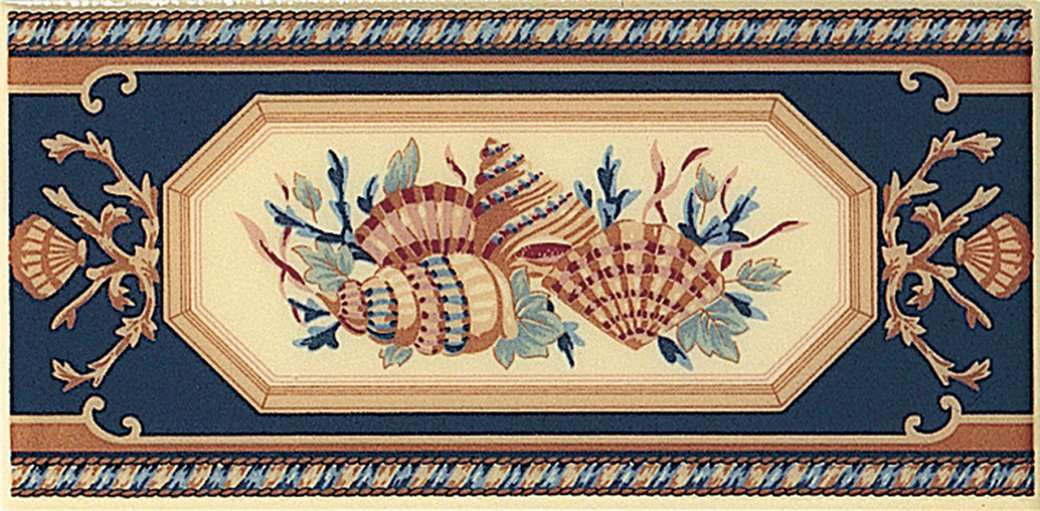 Бордюры Petracers Conchiglie su Crema, цвет разноцветный, поверхность матовая, прямоугольник, 100x200