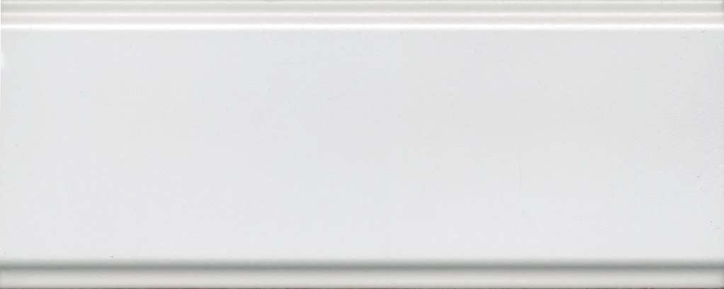 Бордюры Kerama Marazzi Магнолия белый матовый обрезной BDA022R, цвет белый, поверхность матовая, прямоугольник, 120x300