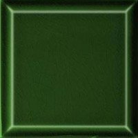 Вставки Cevica Angulo Metro Verde Vic, цвет зелёный, поверхность глянцевая, квадрат, 75x75