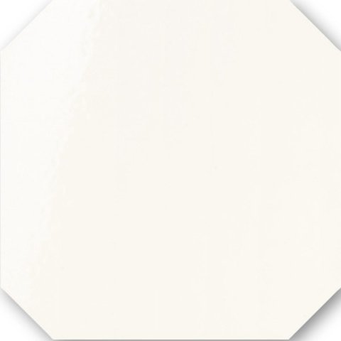 Керамическая плитка Tonalite Diamante Ottagonetta Bianco 33560, цвет белый, поверхность глянцевая, квадрат, 150x150