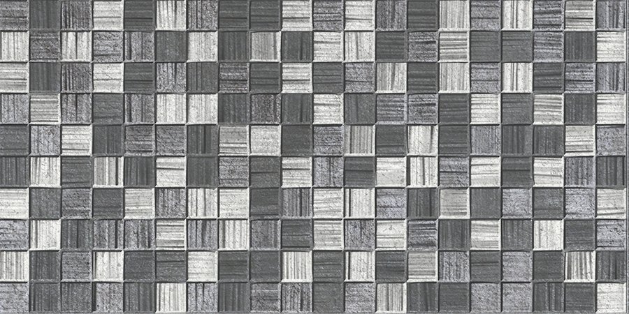 Мозаика Axima Мегаполис Темно-Серая, цвет серый, поверхность матовая, прямоугольник, 250x500