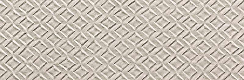Керамическая плитка Fap Sheer Drap Grey fRIC, цвет серый, поверхность матовая 3d (объёмная), прямоугольник, 250x750