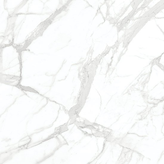 Керамогранит Fioranese Marmorea Bianco Statuario Matt, цвет белый, поверхность матовая, квадрат, 600x600