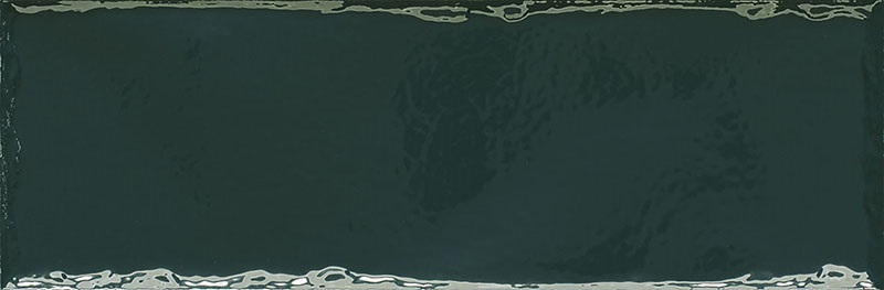 Керамическая плитка Paradyz Porcelano Green Sciana Ondulato, цвет зелёный, поверхность глянцевая, под кирпич, 98x298