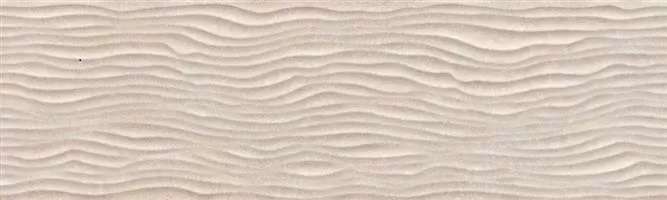 Керамическая плитка Sina Tile Larika Cream Rustic, цвет бежевый, поверхность матовая рельефная, прямоугольник, 300x1000
