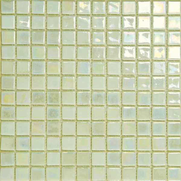 Мозаика Mosavit Fosvit Acquaris Jazmin, цвет белый, поверхность глянцевая, квадрат, 316x316