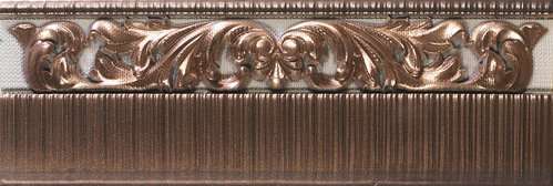 Бордюры APE Zocalo Crayon Bronze, цвет коричневый, поверхность матовая, прямоугольник, 120x316