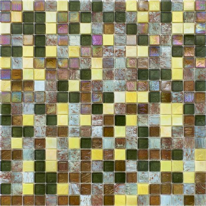 Мозаика L'Antic Colonial Water River Supreme 100274372, цвет разноцветный, поверхность матовая, квадрат, 296x296