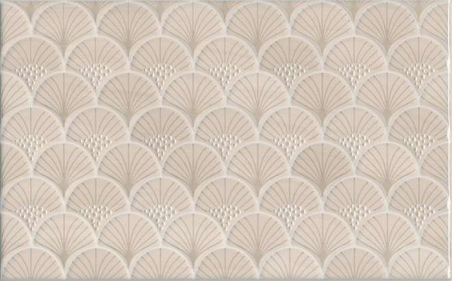 Декоративные элементы Kerama Marazzi Сияние Ad\A457\6375, цвет бежевый, поверхность матовая, прямоугольник, 250x400