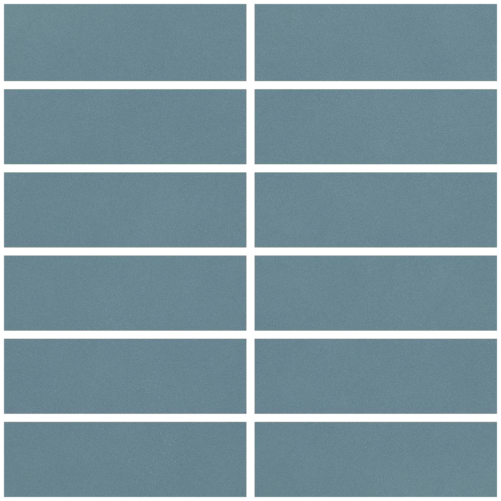 Мозаика Alfalux Pastelli Pro Denim Muretto T222927, цвет синий, поверхность матовая, квадрат, 300x300