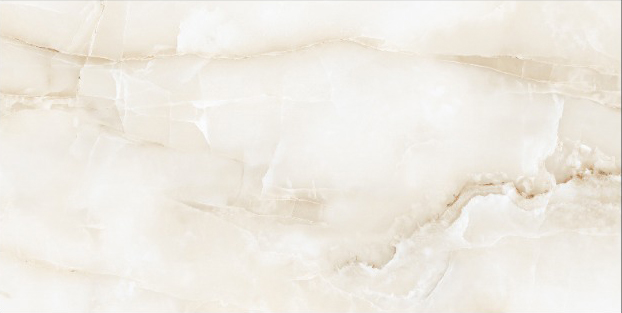 Керамогранит Absolut Gres Onix Snow, цвет бежевый, поверхность полированная, прямоугольник, 600x1200