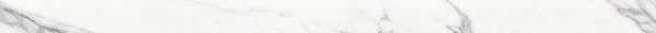 Бордюры Emilceramica (Acif) Tele Di Marmo Battiscopa Statuario Michelangelo Lap EDL5, цвет белый серый, поверхность лаппатированная, прямоугольник, 46x900